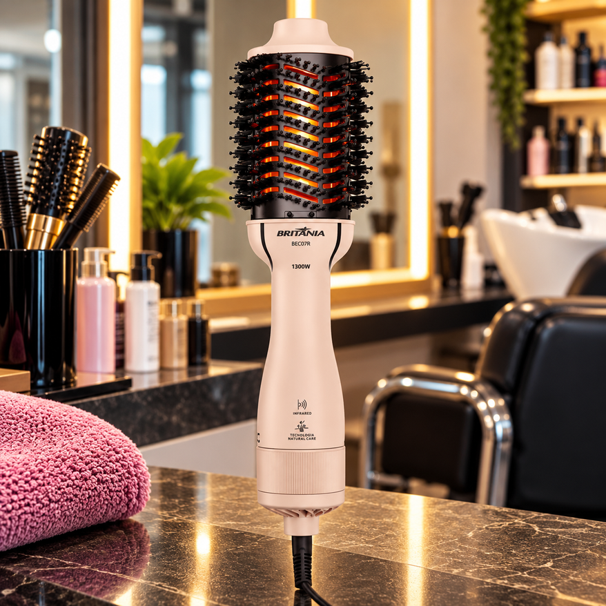 Escova Secadora Britânia 1300W
