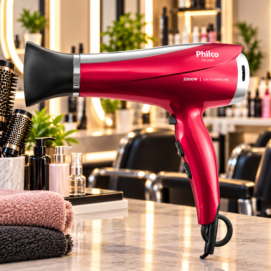 Secador Philco Íon Tourmaline 2200W