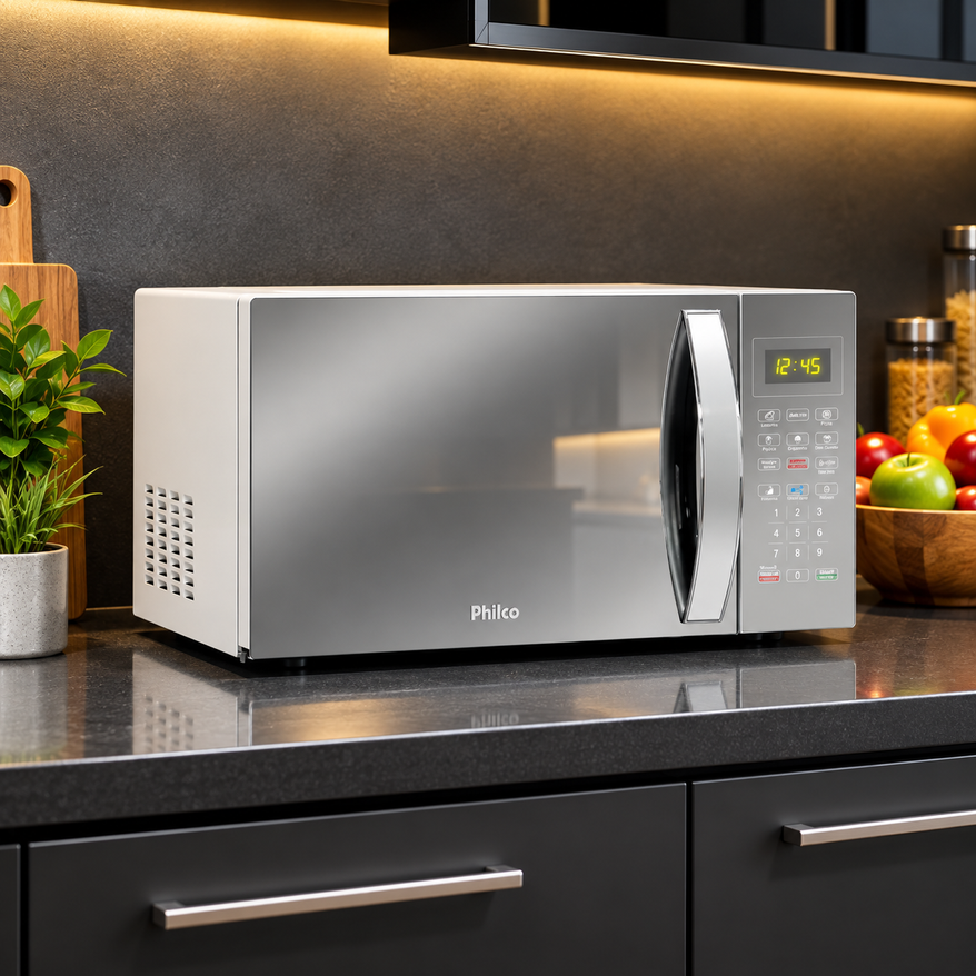 Microondas Philco 28L Espelhado