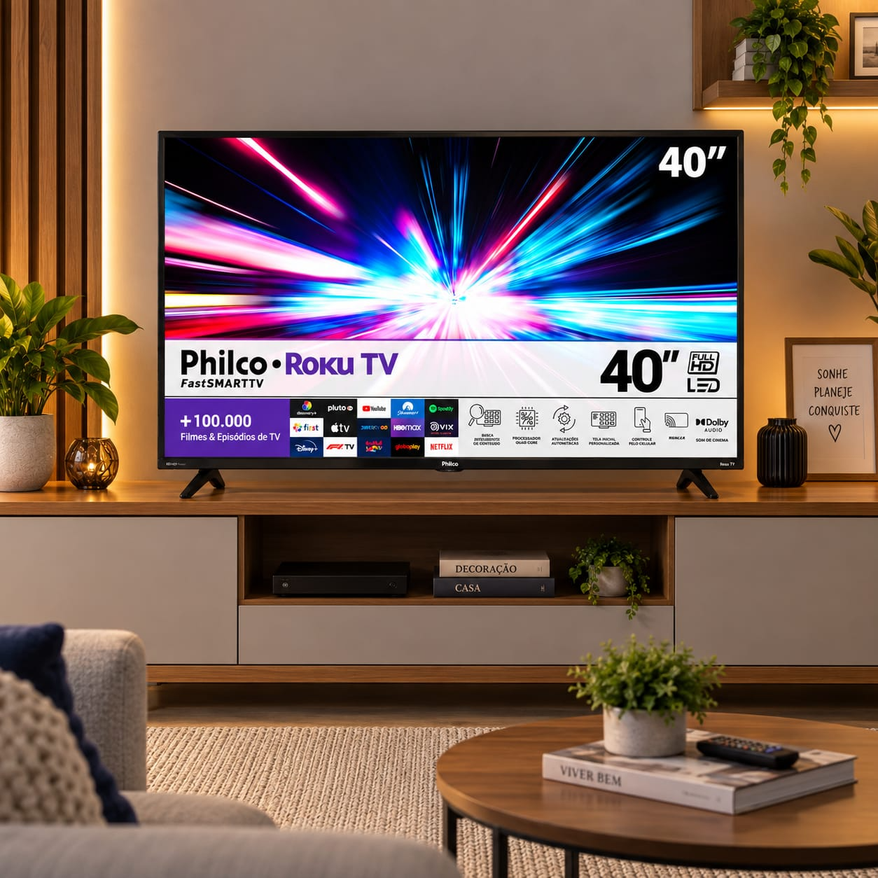 Smart TV 40" Philco